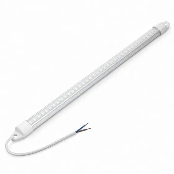 Kit Barra LED 50cm Régua 72 Leds IP67 10w 6500K Cervejeira Geladeira Freezer Refrigerador Luz Fria