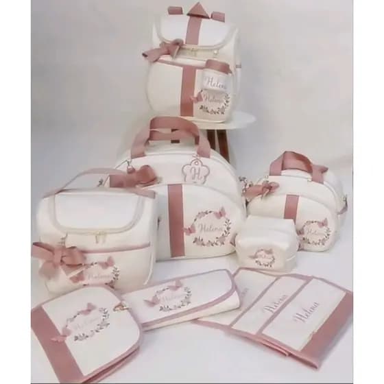 BOLSAS MATERNIDADE PERSONALIZADAS COM NOME