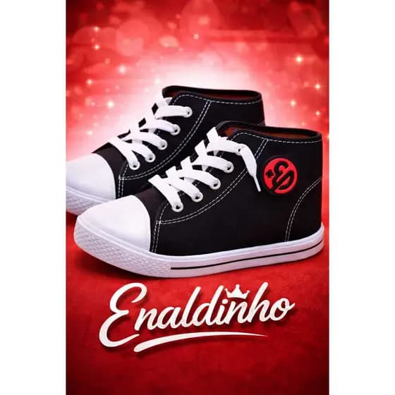 TENIS CANO ALTO ENALDINHO YOUTUBER BOMBANDO LANÇAMENTO