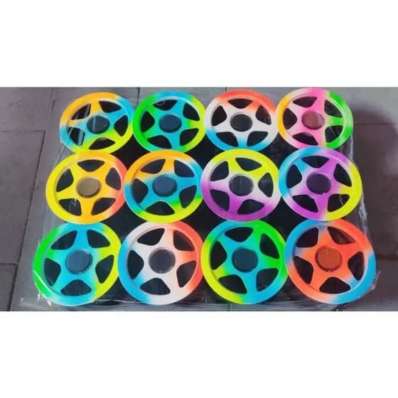 Pipa - Carretilha de Pipa Grafitada 15 cm duplo rolamento