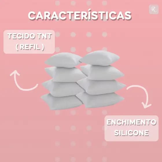 8 ALMOFADAS,CHEIAS ,ENCHIMENTOS, 45X45 ENCHIMENTOS,EM FIBRA SILICONE