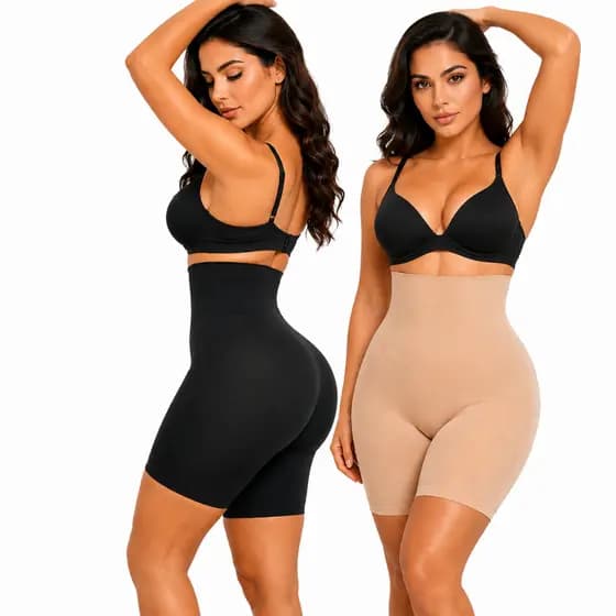 Cinta Modeladora Shorts Alta Compressão Shaper Curveease®