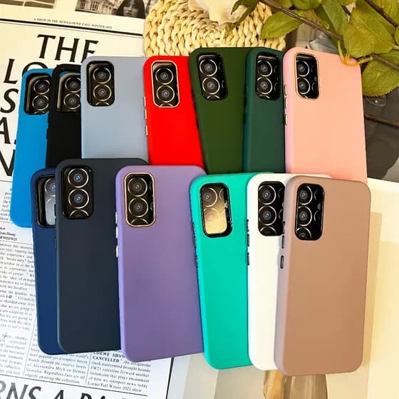 Para SAM M62 F62 S22 S22PLUS S23 ULTRA S23 S23 PLUS Alta qualidade Capa de telefone à prova de quedas de silicone