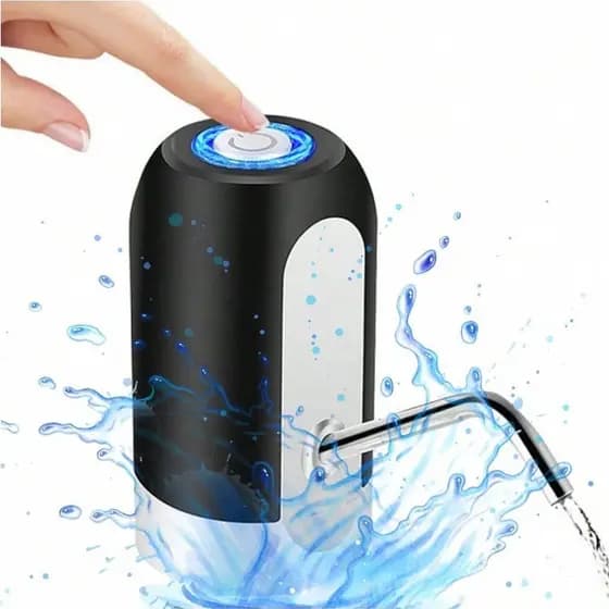 Bomba D'água Elétrica para Galão Garrafão 20L Universal Dispenser Automático Bebedouro Recarregável