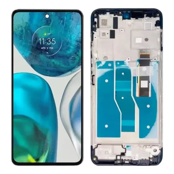 Tela Display Frontal Compatível Moto G52 Xt2221 Com aro qualidade prime