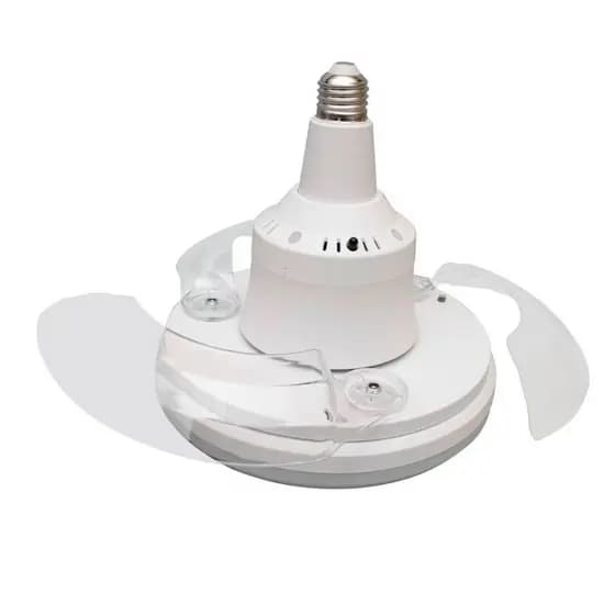 Ventilador Teto Com Lampada Led Empalux 30w Silencioso Pás Retrátil E27 Com Controle 3 Cores