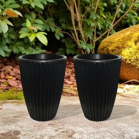 Kit 2 Vaso Grande Para Plantas N2 46cm Estilo Romano Luxo