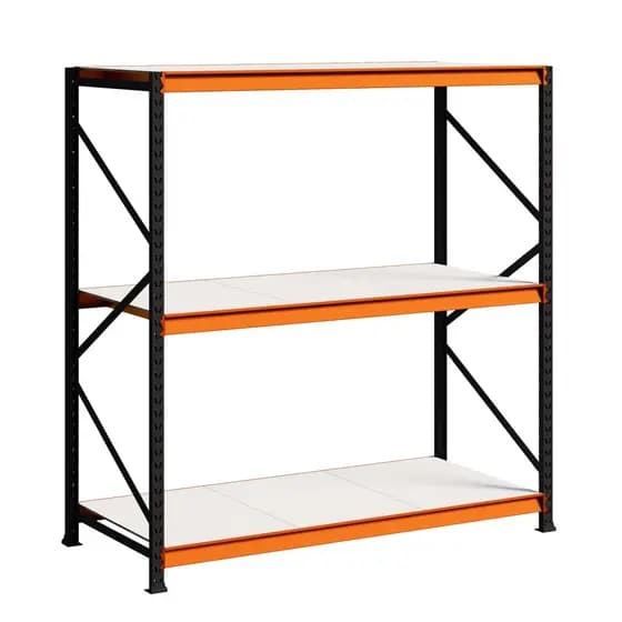 Porta Pallet 1500kg 1 Inicial 200x180x60 3 Níveis Com Bandeja MDP MPP500 Amapá