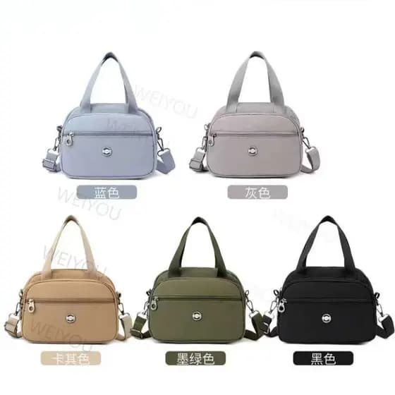 Nova bolsa mensageiro multifuncional de tecido impermeável
