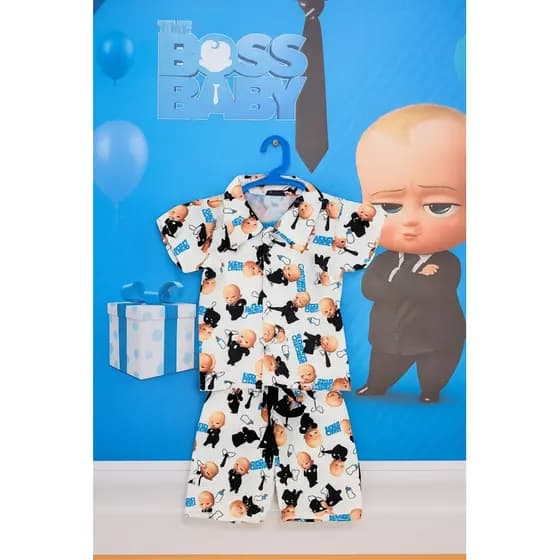 CONJUNTO TEMÁTICO PODEROSO CHEFINHO FANTASIA BABY