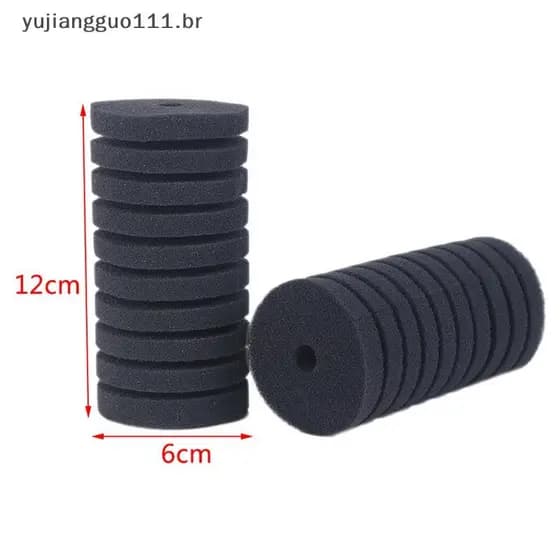 # Novo 2 Peças Esponja De Filtro De Aquário Para XY-2822/2821 Bomba De Ar De Tanque De Peixes .