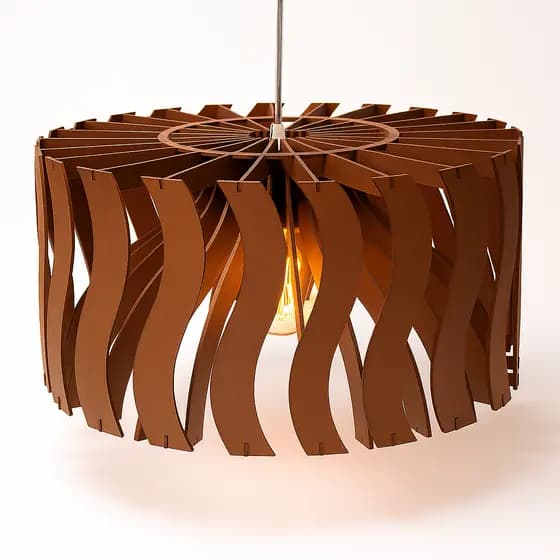 Lustre Luxuoso Pendente de Teto - Decoração para Casa, Sala e Cozinha - Achadinhos da Shopee