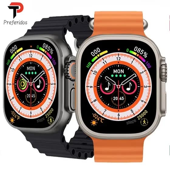Smartwatch x8 ultra masculino relógio inteligente com chamada por voz Bluetooth