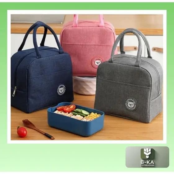 Bolsa Térmica Portátil com Isolamento Térmico Eficiente para Lancheira