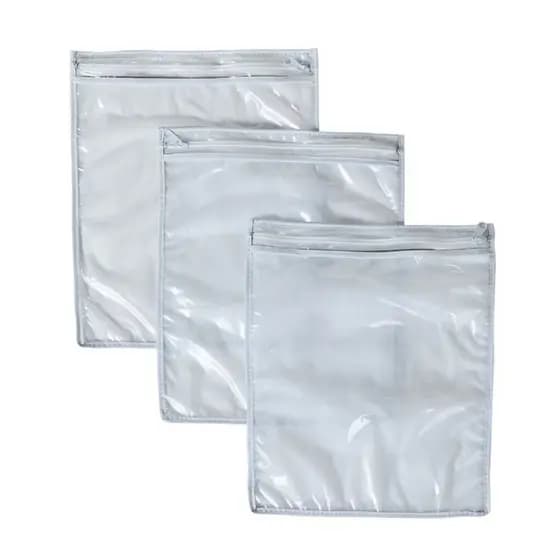 Kit 10 Saquinhos Maternidade Multiuso Organizador Nécessaire Envelope Com Zíper
