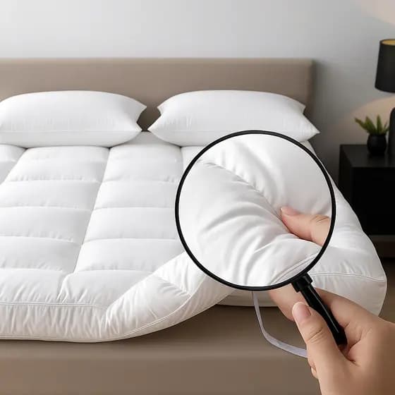 Pillow Top Casal Queen King Size Box Protetor de Colchão 400 Fios Macio Com Elástico
