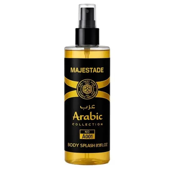 Body Splash Majestade Arabic Collection – Fragrância Oriental Amadeirada Masculino
