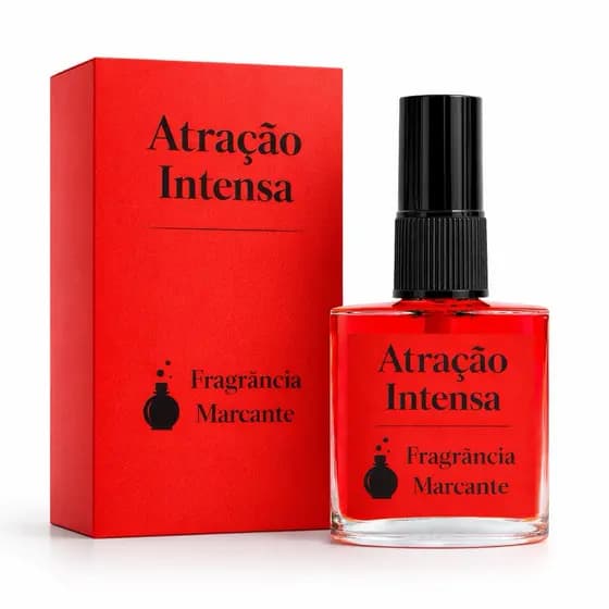 Perfume Masculino Atração 50ml By Aroma&Luxo – Fragrância Intensa e Duradoura frasco Pet Body Splash