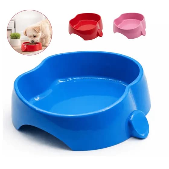 Comedouro Maçã Pet 350ml 600ml 1L Pote Ração Água Cães Gatos Plástico Atóxico Colorido