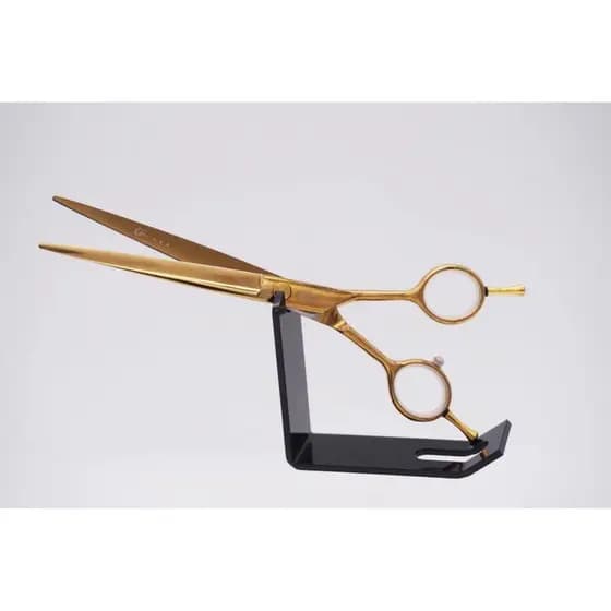 Tesoura UMI Dourada Profissional Cortar Cabelo Barbeiro Barbearia Premium