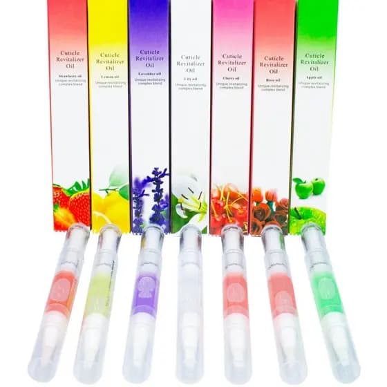 Kit c/ 3 Canetas Óleo Hidratante Cutículas Gel De Unha sabores SORTIDAS