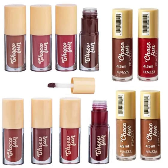 LANÇAMENTO Tint Cream CHOCO FUN Novas Cores + Coleção Shine Glitter Fenzza