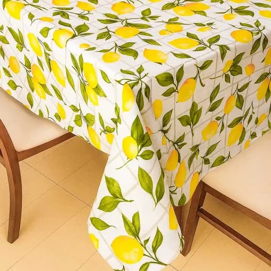 TOALHA DE NATAL / TOALHA DE MESA OXFORD LUXO - 4 E 6 LUGARES ESTAMPADA