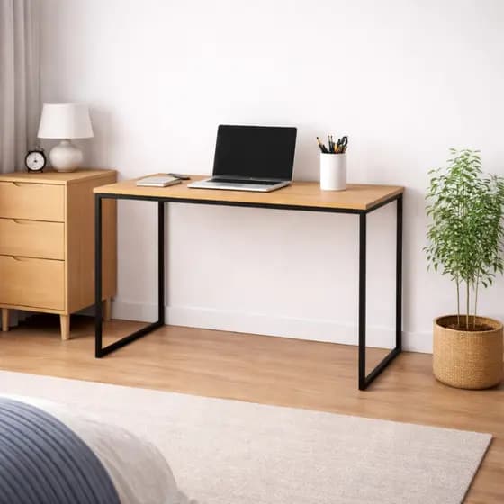 Mesa Econo 90 Multiuso Moderna Industrial Para Escritório Mesa de Jantar Área de Lazer