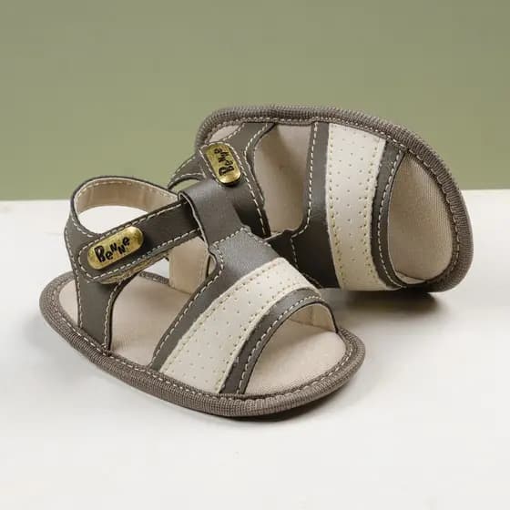 Sandália Masculina Bebê Infantil Recém Nascido Menino Criança Confortável Lisa Shoes Promoção