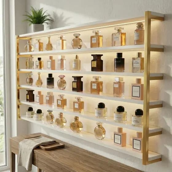 Expositor Perfumes Esmaltes - Modelo Industrial Várias Cores