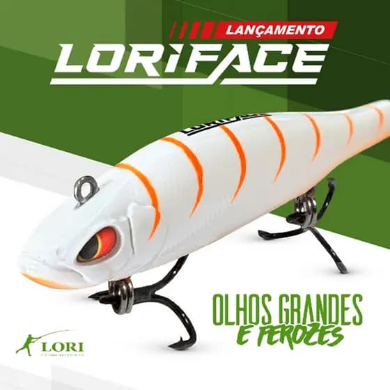 Isca Artificial Loriface Spinner Tucunaré Traíra Matadeira