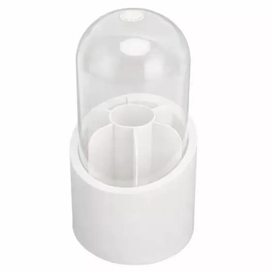 Organizador Portátil 360º De Mesa Cosmético Maquiagem Porta-escovas Batom Pincéis