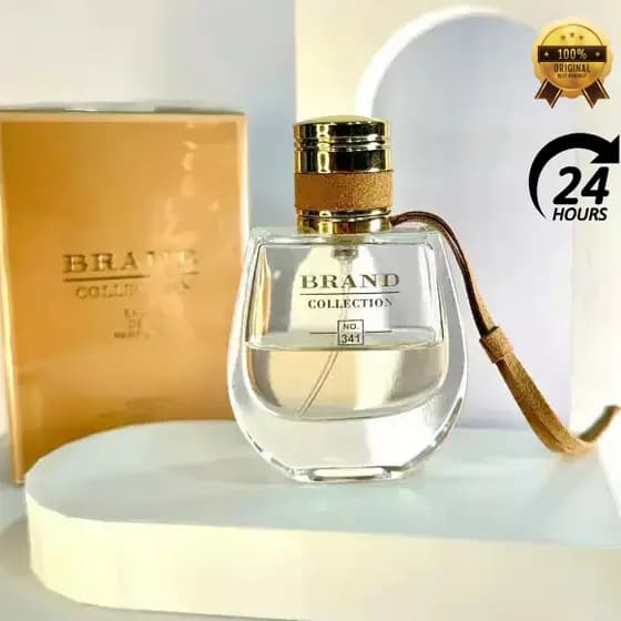 Perfume Floral Brand Collection N.341 25ml – Presente Ideal para Festas de Fim de Ano