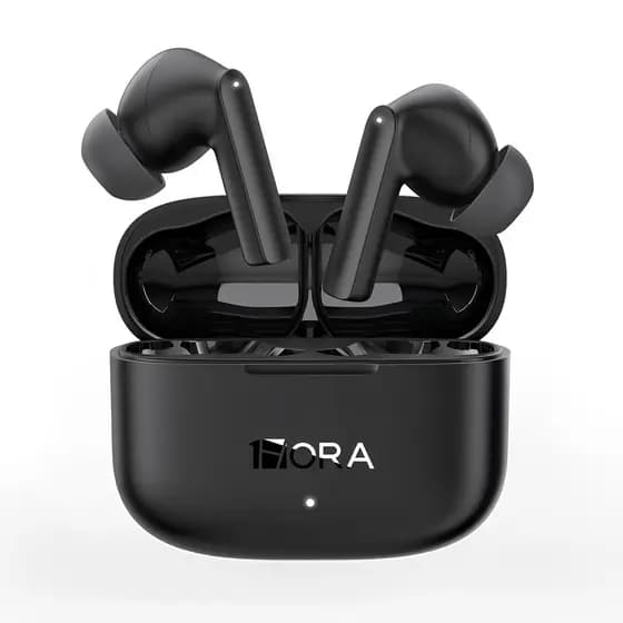 Fone de Ouvido Sem Fio 1HoraAut206n Bluetooth 5.3 Preto