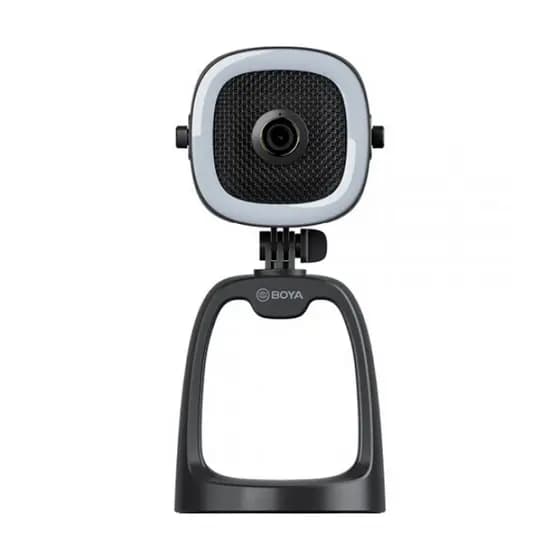 Microfone Mesa Usb A Boya Tudo em Um Câmera 1080p Preto