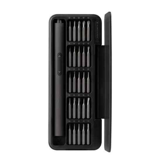 Kit Ferramenta Parafusadeira Hoto 25Bits Magnética Cinza