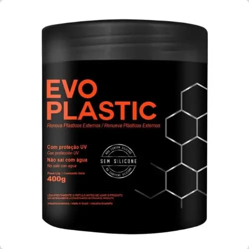 Renovador de Plástico Externos Evoplastic Evox 400g Automotivo