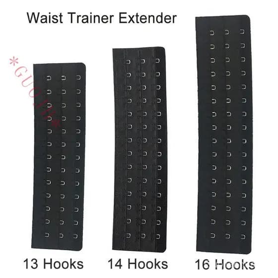 Cinta Modelador Extensor Corset 12 13 14 15 16 17 18 Ganchos 24 Cm 25 26 28.5 30 Curto Alongar Alongamento Trainer Cintu