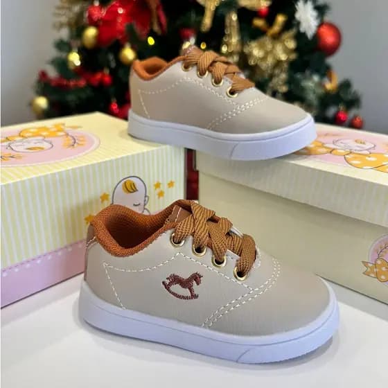 Tenis infantil bebe masculino menino Casual Sapatenis Batizado escola