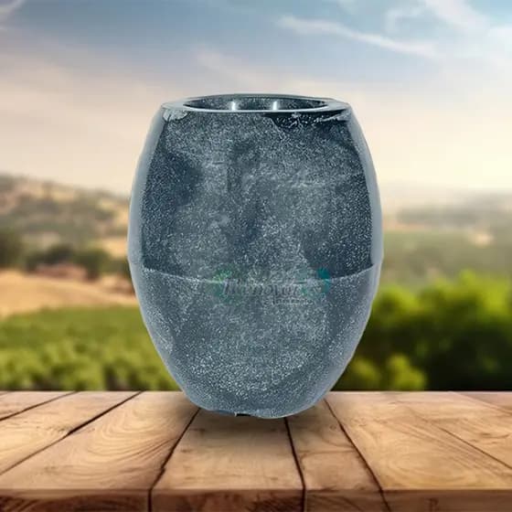 Vaso de Planta Sala Casa Verona Oval liso Premium G