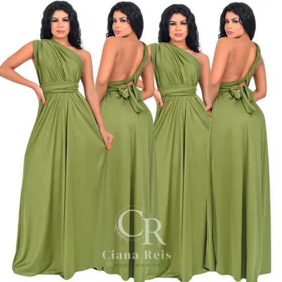 Kit 7 Vestidos Multiformas Festa Casamento