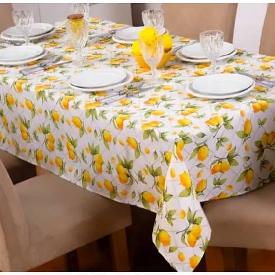TOALHA DE MESA ESTAMPADA - VARIAS ESTAMPAS E TAMANHOS