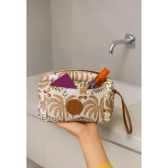 Bolsa necessarie pequena espaçosa estampadas