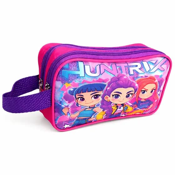 Estojo Duplo Escolar Infantil Stitch Necessaire as Princesas - Homem aranha