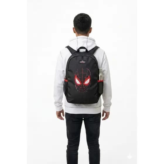 Mochila Escolar De Costas 16 Spider Man - Tamanho G