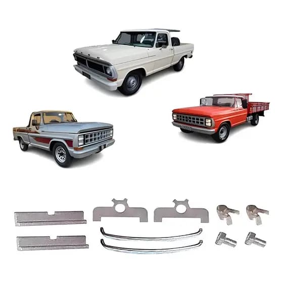 Kit Trava Pastilha Ford F100/f1000/f2000 79/94-std P/2 Rodas
