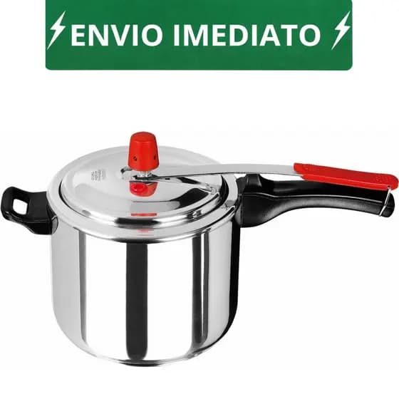 Panela De Pressão Grande 10 Litros Alumínio Globo - INMETRO