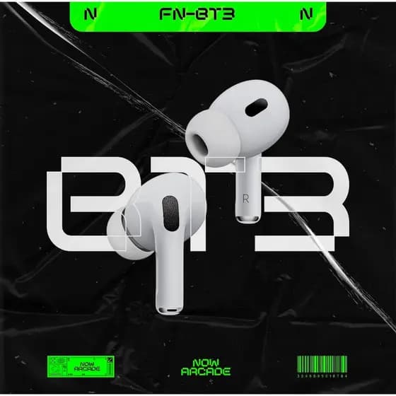 FONE FN-BT3 RICO EM QUALIDADE BT5.4 , SENSOR TOUCH, 4HRS DE DURAÇÃO + CASE DE PROTEÇÃO