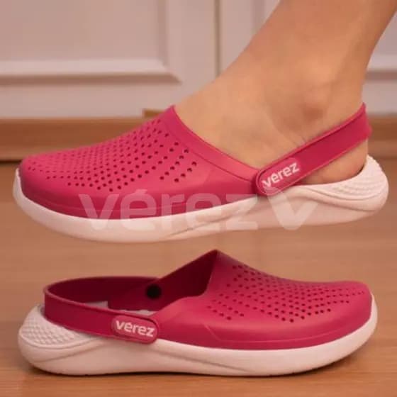Babuche Vérez Pink Masculino e Feminino Conforto De Calçar Leve