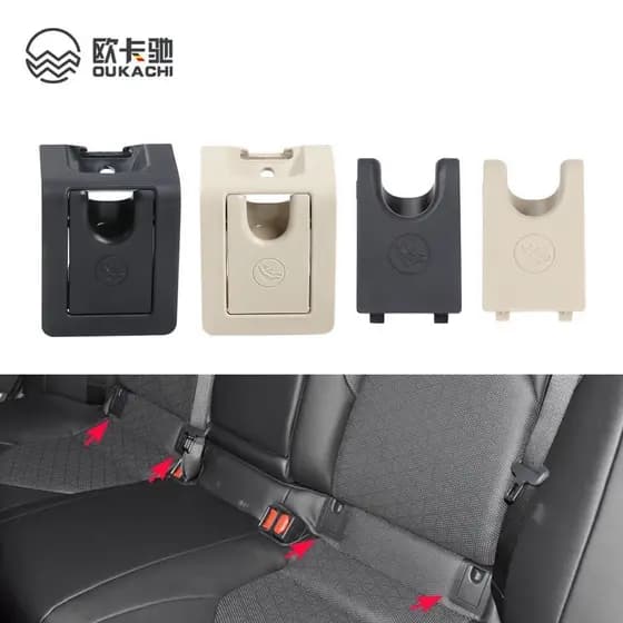 Para Toyota Camry 2019-2022 Carro Traseiro Criança Assento Fixação ISOFIX Capa Gancho De Retenção Infantil Avalon 73717-